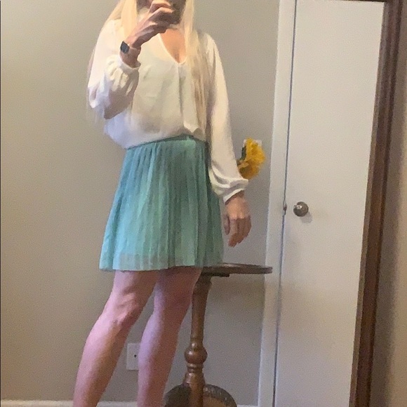 Teal urban outfitters skirt - Picture 1 of 3